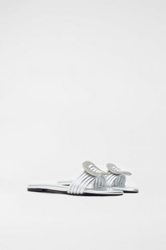Slippers Silver