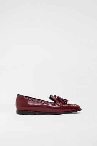 Loafers Μπορντό 