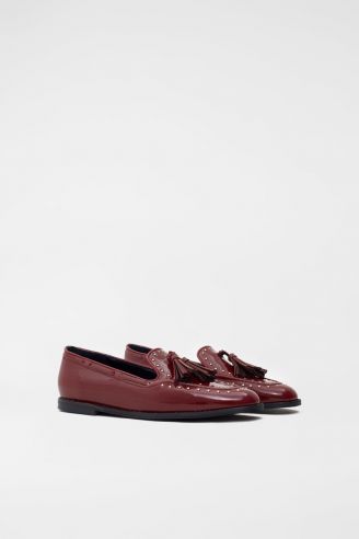 Loafers Μπορντό 