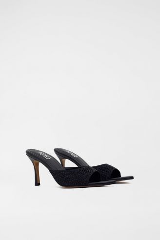 Mule Μαύρο 