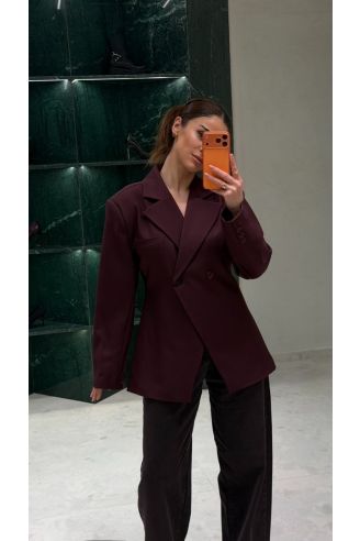 Blazer Burgundy 