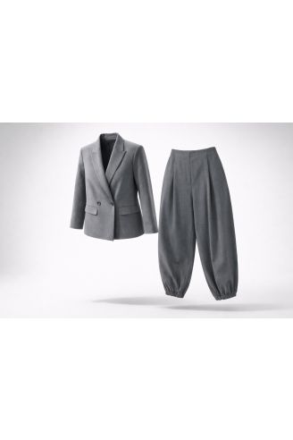 Set Blazer & Pants Grey
