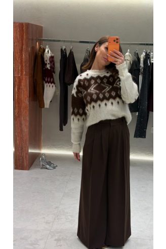 Pants Brown 