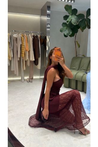 Dress Burgundy