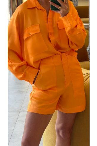 Set Shirt & Shorts Orange