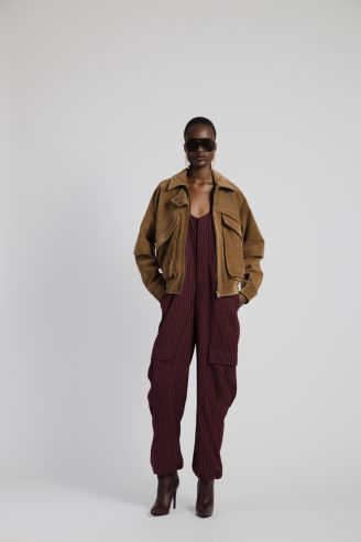 Suede Camel Jacket