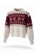 Knitwear Beige-Burgundy 