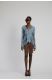 Lace Shirt Baby Blue