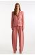 Crepe Pants Dusty Pink 