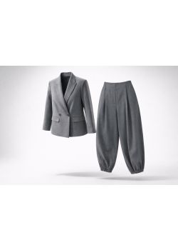 Set Blazer & Pants Grey