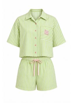 Set Shirt & Shorts Green