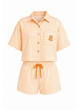 Set Shirt & Shorts Orange