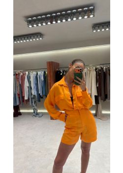 Set Shirt & Shorts Orange