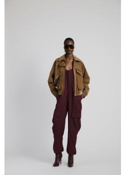 Suede Camel Jacket