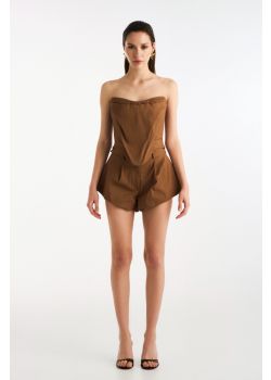 Ballon Shorts Καφέ