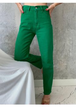 Denim Trousers Green